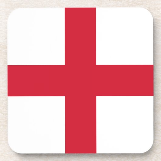 懸命プラスチックのコースターとイギリス国旗 コースター (正面)