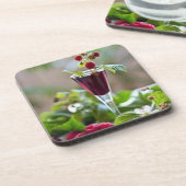 懸命プラスチックのコースターとコルクバック – 6セット コースター (左側)