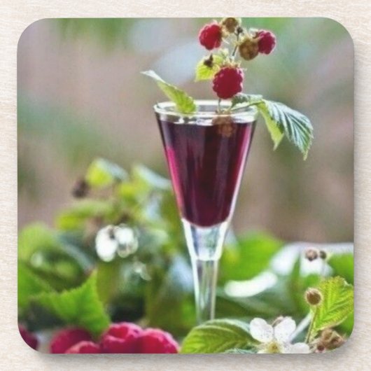 懸命プラスチックのコースターとコルクバック – 6セット コースター (正面)