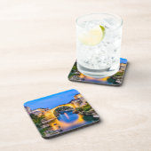 懸命プラスチックのコースターとコルクバック – 6セット コースター (右側)