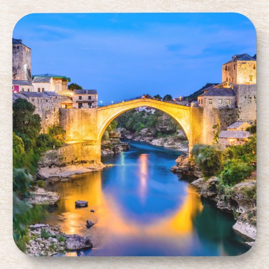 懸命プラスチックのコースターとコルクバック – 6セット コースター (正面)