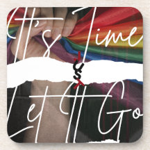 懸命プラスチックのコースター（コルクバック付き） （6セット）