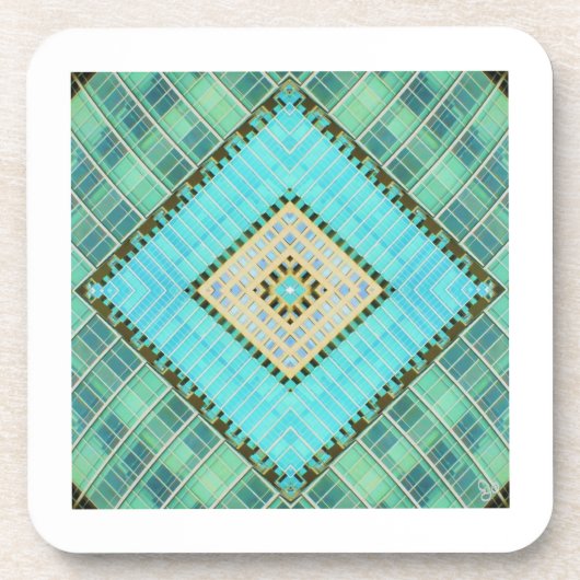 懸命プラスチックのコースター – 6セットby Jo Images コースター (正面)