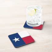 懸命プラスチックのテキサス州国旗コースター コースター (右側)