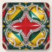 懸命プラスチックコースターとロサンゼルスカラー コースター (正面)