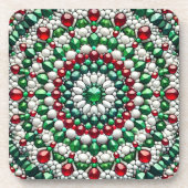 懸命プラスチックコースターイタリアン(カラー) コースター (正面)