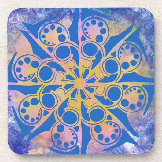 懸命プラスチック塗装機 コースター (正面)