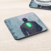 懸命プラスチック製サイバパンコースター コースター (左側)