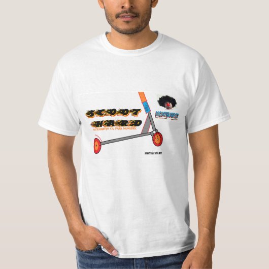 懸命プロスクーターをSCOOT Tシャツ (正面)