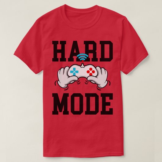 懸命モードゲーマーズライフ版 Tシャツ (デザイン正面)