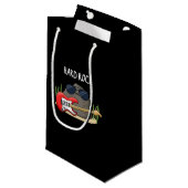 懸命ロおもしろいック地質音楽プンダークBG スモールペーパーバッグ (正面アングル)