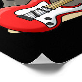 懸命ロおもしろいック地質音楽プンダークBG ポスター (角)