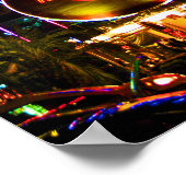 懸命ロックギターラスベガスアメリカ ポスター (角)