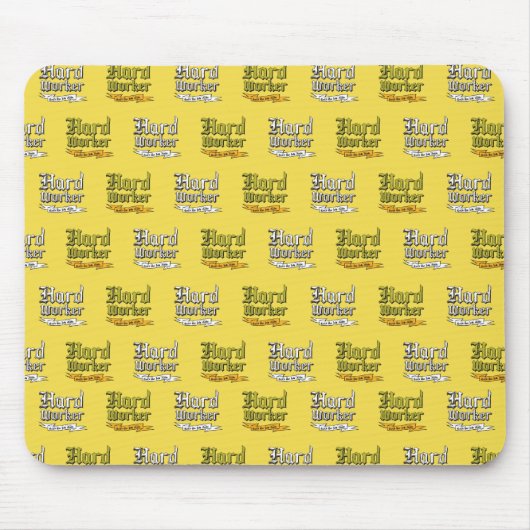 懸命ワーカージョブの実行マウスパッドの取得 マウスパッド (正面)