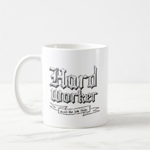 懸命ワーカー-ジョブを完了- Mug コーヒーマグカップ