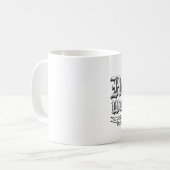 懸命ワーカー:仕事を取得するコーヒーマグ コーヒーマグカップ (正面左)