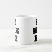 懸命ワーキングディーコン コーヒーマグカップ (中央)