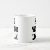 懸命ワーキング・ラインマン コーヒーマグカップ (中央)