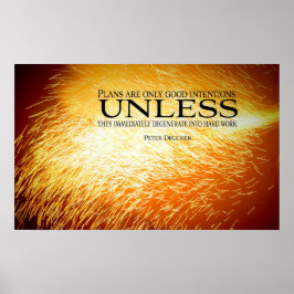 懸命ワークやる気を起こさせるポスタープリント ポスター