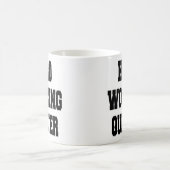 懸命ワークキルター コーヒーマグカップ (中央)