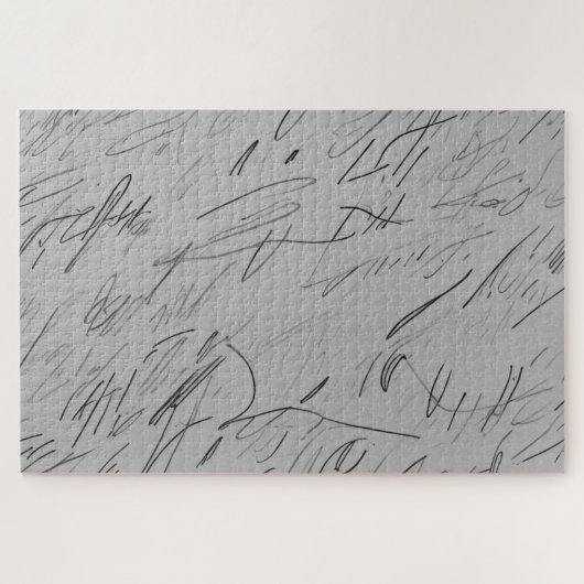 懸命上のランダムスクライブを解決する紙 ジグソーパズル (横)