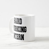 懸命作業インターン コーヒーマグカップ (正面左)