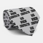 懸命作業カイロプラクター ネクタイ (ロール)