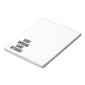 懸命作業ゲームデザイナー ノートパッド (回転)