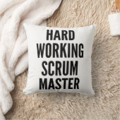 懸命作業スクラムマスター クッション (ブランケット)