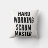 懸命作業スクラムマスター クッション (裏面)