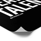 懸命作業ビートタレント – トレーニングフィットネス-.png ポスター (角)