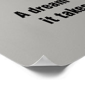 懸命作業ボディビルフィットネス やる気を起こさせる ポスター (角)