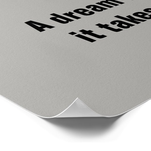 懸命作業ボディビルフィットネス やる気を起こさせる ポスター (角)