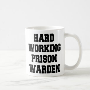 懸命作業刑務所長 コーヒーマグカップ