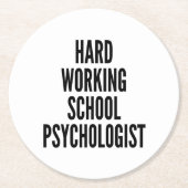 懸命作業学校心理学者 ラウンドペーパーコースター (正面)