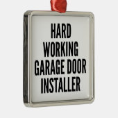 懸命作業用ガレージドアインストーラ メタルオーナメント (右)