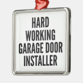 懸命作業用ガレージドアインストーラ メタルオーナメント (左)