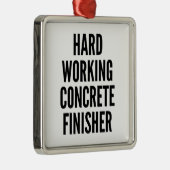 懸命作業用コンクリートフィニッシャ メタルオーナメント (右)
