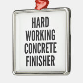 懸命作業用コンクリートフィニッシャ メタルオーナメント (左)