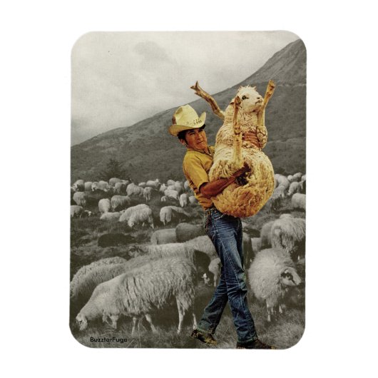 懸命作業 –  マグネット (縦)