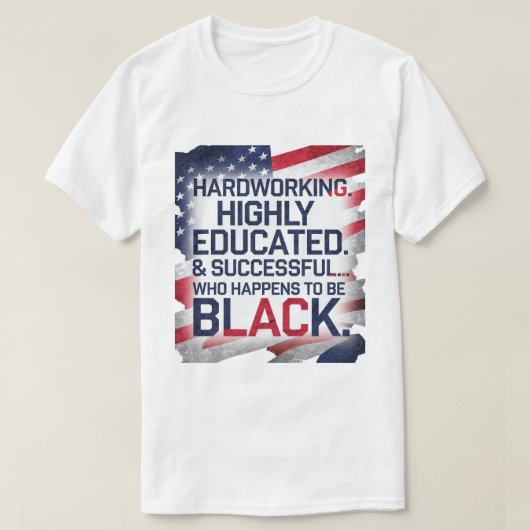 懸命作業、高度な教育と成功… Tシャツ (デザイン正面)