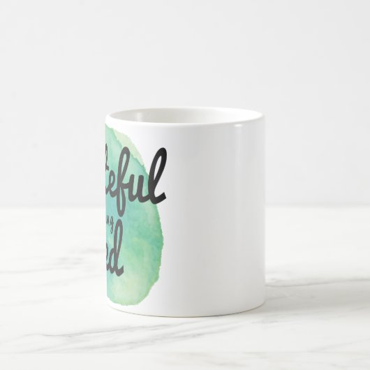 懸命前向き労働者にとって良い雰囲気 コーヒーマグカップ (中央)