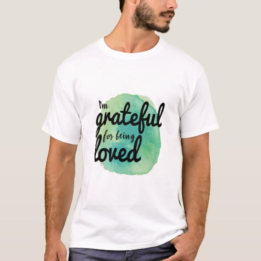 懸命前向き労働者にとって良い雰囲気 Tシャツ (正面)