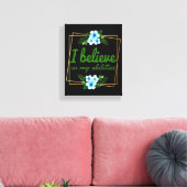 懸命前向き労働者の確認 キャンバスプリント (インサイチュ (リビング))