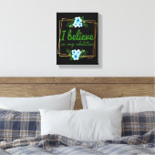 懸命前向き労働者の確認 キャンバスプリント (インサイチュ (寝室))