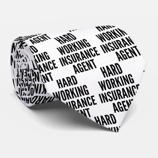 懸命労働保険代理店首タイ ネクタイ (ロール)