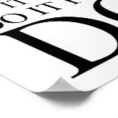 懸命労働宣言 ポスター (角)