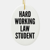 懸命労働法学生 セラミックオーナメント (裏面)