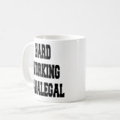 懸命労働特許弁護士 コーヒーマグカップ (正面左)