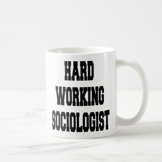 懸命労働社会学者 コーヒーマグカップ (右)